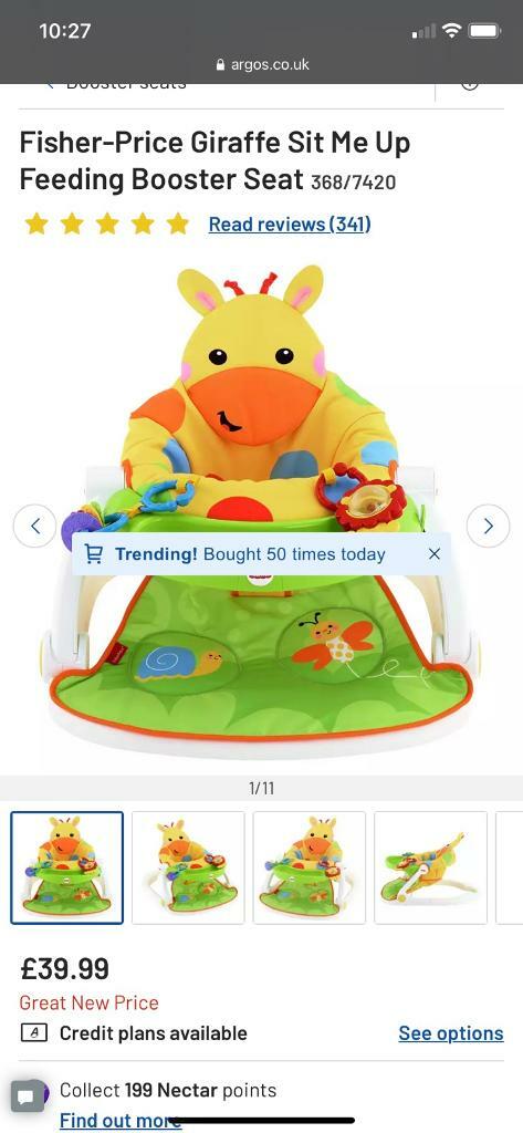 argos giraffe sit me up
